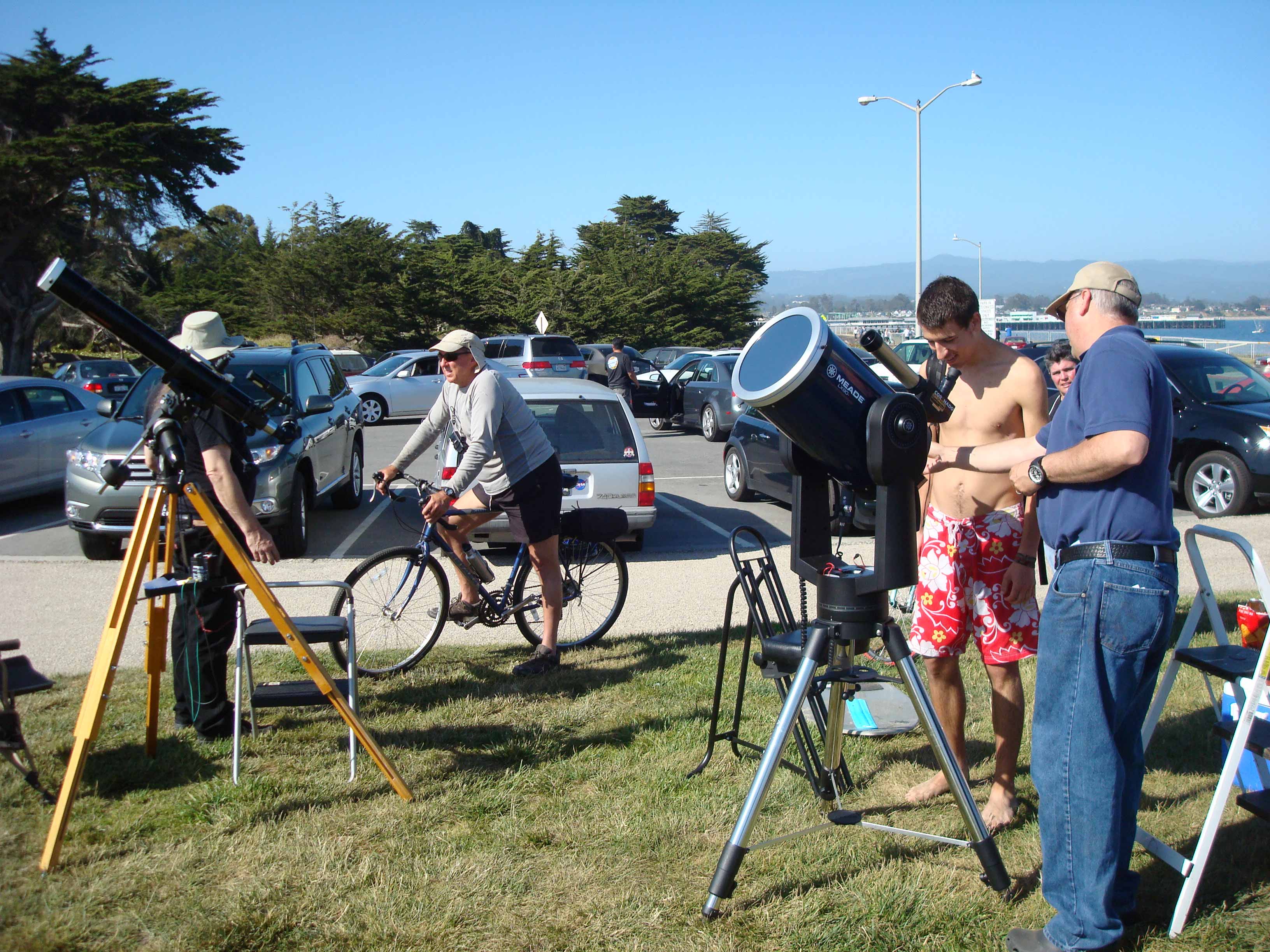 Annular Eclipse at the
                  Lighthouse - May 20, 2012