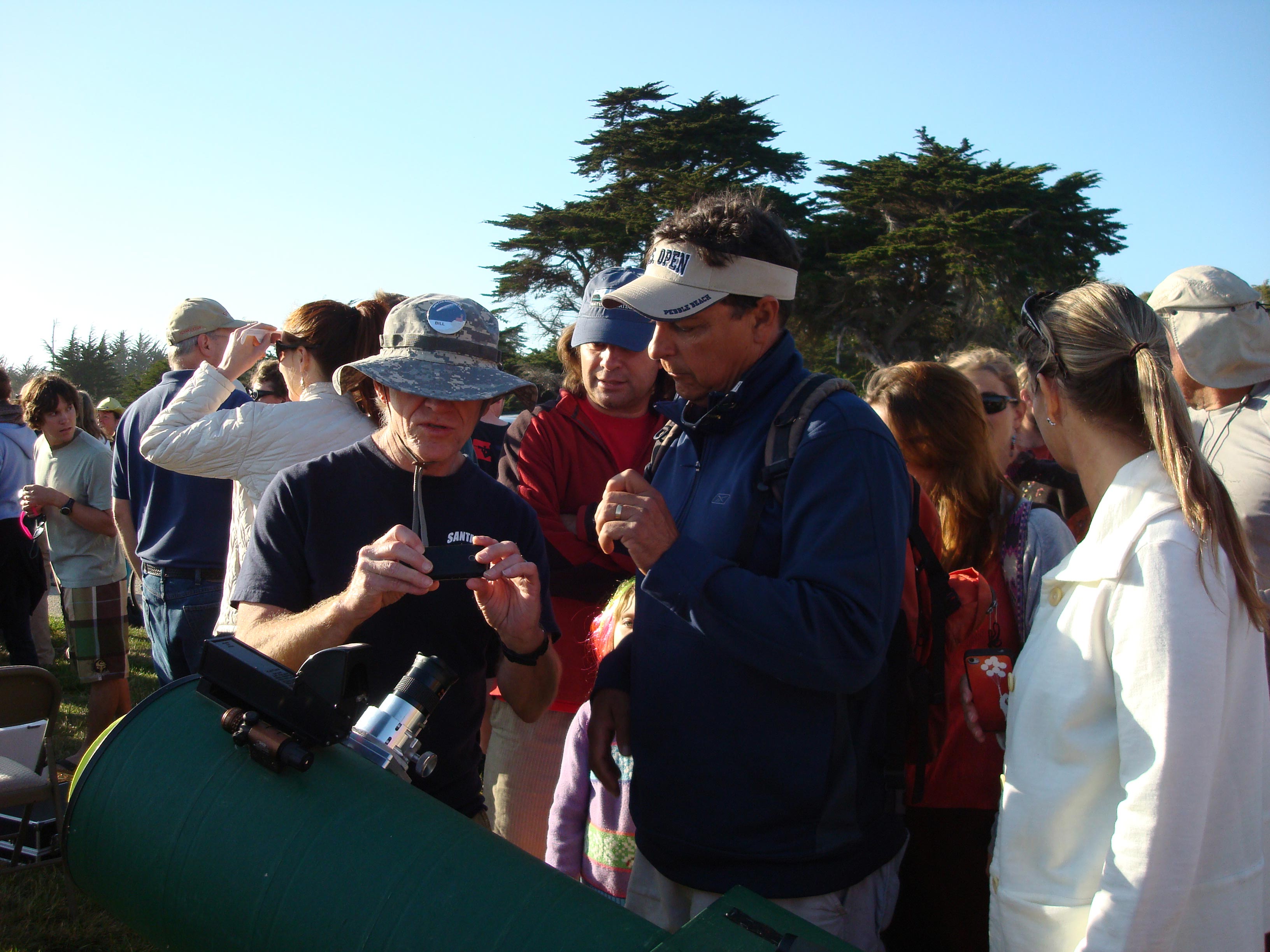 Annular
                  Eclipse at the Lighthouse - May 20, 2012